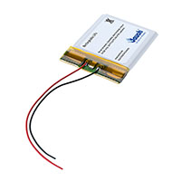 Jauch 3.7V 680mAh Lithium Polymer Rechargeable Battery (LP102530JU)